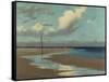 Beach at Low Tide, 1890-Frederick Milner-Framed Stretched Canvas