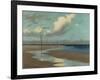 Beach at Low Tide, 1890-Frederick Milner-Framed Giclee Print