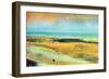 Beach at Low Tide-Edgar Degas-Framed Art Print