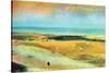 Beach at Low Tide-Edgar Degas-Stretched Canvas
