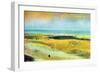 Beach At Low Tide-Edgar Degas-Framed Premium Giclee Print