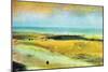 Beach At Low Tide-Edgar Degas-Mounted Art Print