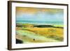 Beach At Low Tide-Edgar Degas-Framed Art Print