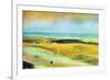 Beach At Low Tide-Edgar Degas-Framed Art Print