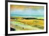 Beach At Low Tide-Edgar Degas-Framed Art Print