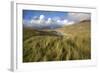 Beach at Luskentyre with Dune Grasses Blowing-Lee Frost-Framed Photographic Print