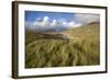 Beach at Luskentyre with Dune Grasses Blowing-Lee Frost-Framed Photographic Print