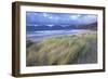 Beach at Luskentyre with Dune Grasses Blowing-Lee Frost-Framed Photographic Print