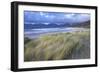 Beach at Luskentyre with Dune Grasses Blowing-Lee Frost-Framed Photographic Print