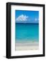 Beach at Maho Bay, Sint Maarten, West Indies, Caribbean, Central America-Michael Runkel-Framed Photographic Print