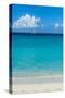 Beach at Maho Bay, Sint Maarten, West Indies, Caribbean, Central America-Michael Runkel-Stretched Canvas