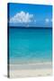 Beach at Maho Bay, Sint Maarten, West Indies, Caribbean, Central America-Michael Runkel-Stretched Canvas