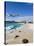 Beach at Maho Bay, St. Martin, Leeward Islands, West Indies-Gavin Hellier-Stretched Canvas