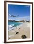 Beach at Maho Bay, St. Martin, Leeward Islands, West Indies-Gavin Hellier-Framed Photographic Print