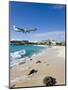 Beach at Maho Bay, St. Martin, Leeward Islands, West Indies-Gavin Hellier-Mounted Photographic Print