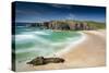 Beach at Mangersta-Michael Blanchette Photography-Stretched Canvas