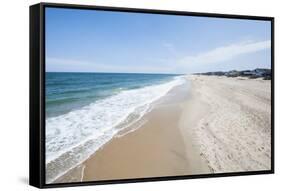 Beach at Nags Head, Outer Banks, North Carolina, United States of America, North America-Michael DeFreitas-Framed Stretched Canvas