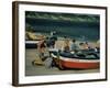 Beach at Nerja-Dale Kennington-Framed Giclee Print