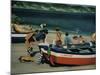 Beach at Nerja-Dale Kennington-Mounted Giclee Print