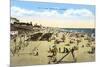 Beach at Oceanside, California-null-Mounted Art Print