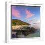 Beach at Octopus Resort at Sunset, Waya Island, Yasawa Islands, Fiji-Ian Trower-Framed Photographic Print