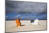 Beach at Ostbad, Norderney, East Frisian Islands, Lower Saxony, Germany-null-Mounted Art Print