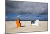 Beach at Ostbad, Norderney, East Frisian Islands, Lower Saxony, Germany-null-Mounted Art Print