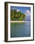 Beach at Pigeon Point on the Southwest Coast of the Island, Tobago, Caribbean, West Indies-Louise Murray-Framed Photographic Print