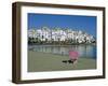 Beach at Puerto Banus Near Marbella, Costa Del Sol, Andalucia, Spain-Fraser Hall-Framed Photographic Print