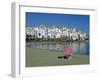 Beach at Puerto Banus Near Marbella, Costa Del Sol, Andalucia, Spain-Fraser Hall-Framed Photographic Print