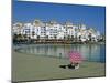 Beach at Puerto Banus Near Marbella, Costa Del Sol, Andalucia, Spain-Fraser Hall-Mounted Photographic Print