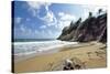 Beach At Punta Tuna, Puerto Rico-George Oze-Stretched Canvas
