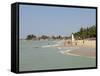 Beach at Saly, Senegal, West Africa, Africa-Robert Harding-Framed Stretched Canvas