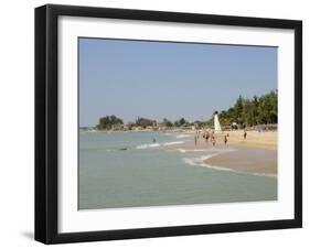 Beach at Saly, Senegal, West Africa, Africa-Robert Harding-Framed Photographic Print