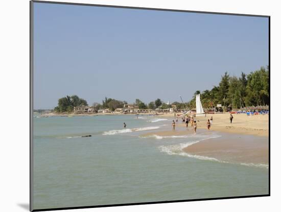 Beach at Saly, Senegal, West Africa, Africa-Robert Harding-Mounted Photographic Print
