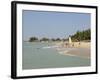 Beach at Saly, Senegal, West Africa, Africa-Robert Harding-Framed Photographic Print