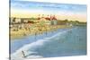 Beach at Santa Cruz-null-Stretched Canvas