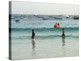 Beach at Santa Maria, Sal (Salt), Cape Verde Islands, Atlantic Ocean, Africa-Robert Harding-Stretched Canvas