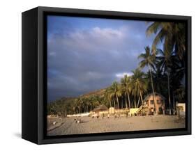 Beach at Sayulita, Near Puerto Vallarta, Mexico, North America-James Gritz-Framed Stretched Canvas