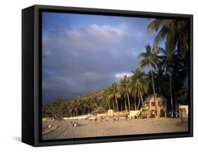 Beach at Sayulita, Near Puerto Vallarta, Mexico, North America-James Gritz-Framed Stretched Canvas