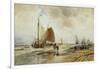 Beach at Schevingen, Holland-Thomas Hardy Bush-Framed Giclee Print