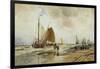 Beach at Schevingen, Holland-Thomas Hardy Bush-Framed Giclee Print