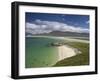 Beach at Seilebost, Looking Towards Luskentyre, Isle of Harris, Outer Hebrides, Scotland, UK-Lee Frost-Framed Photographic Print
