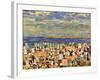 Beach at St. Malo, C. 1907-Maurice Brazil Prendergast-Framed Giclee Print