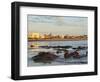 Beach at sunrise, Cabo Polonio, Rocha Department, Uruguay, South America-Karol Kozlowski-Framed Photographic Print