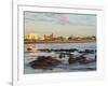 Beach at sunrise, Cabo Polonio, Rocha Department, Uruguay, South America-Karol Kozlowski-Framed Photographic Print