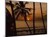 Beach at Sunset, Barbados, West Indies, Caribbean, Central America-Harding Robert-Mounted Photographic Print