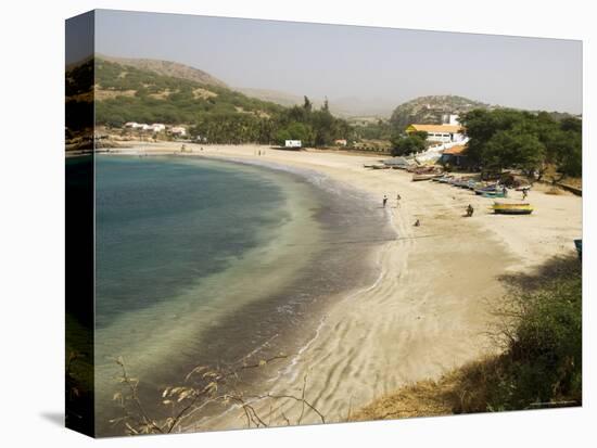 Beach at Tarrafal, Santiago, Cape Verde Islands, Atlantic Ocean, Africa-Robert Harding-Stretched Canvas