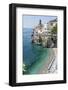 Beach at the Amalfi Coast, Amalfi, Italy-George Oze-Framed Photographic Print