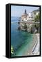 Beach at the Amalfi Coast, Amalfi, Italy-George Oze-Framed Stretched Canvas